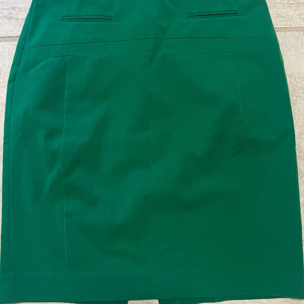 Express Kelly Green Pencil Skirt